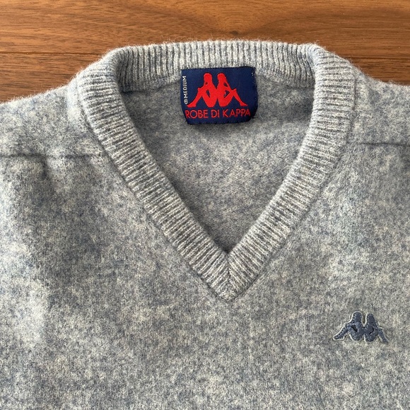 Light Blue Kappa Sweater - Picture 3 of 4
